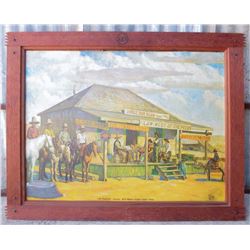 Judge Roy Bean Pearl Beer Advertisement