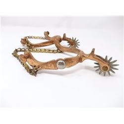 Pair of Ladies' Size Hercules Bronze (star) Spurs