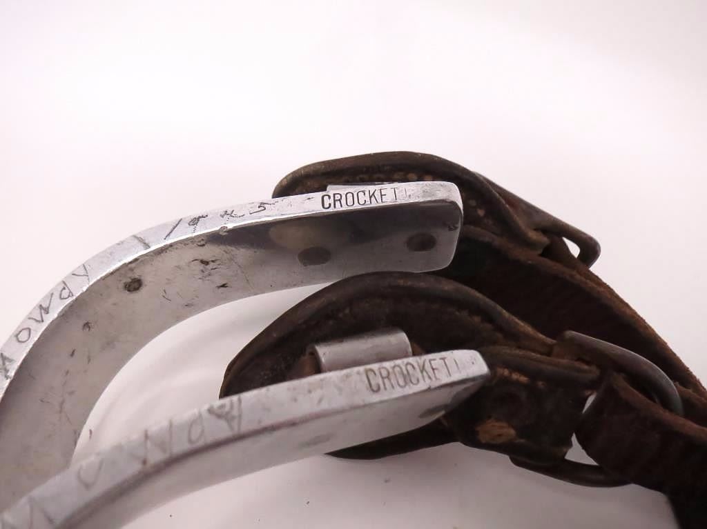 Bronc Riding Spurs 1 In Pair of Crockett Bronc Rider's Spurs