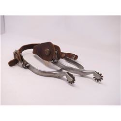 Par of Roy Robinson Roper Style Spurs