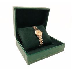 Ladies Rolex Stainless and Gold Watch