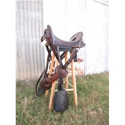 Antique McClelland Cavalry Saddle