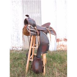 Fancy Western Saddle