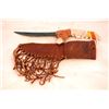 Image 2 : Handmade Knife with Cyote Jaw Handle and Sheath