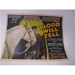 Movie Poster Blood Will Tell