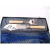 Image 3 : Fine Ivory Handled Sterling Fish Serving Set