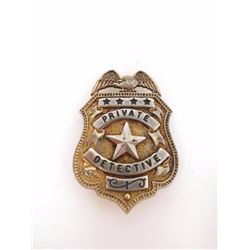 Private Detective Badge/Pin