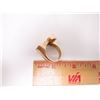 Image 3 : 14kt Gold Nugget Texas Ring