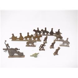 Collection of Toy Cast Iron Soldiers