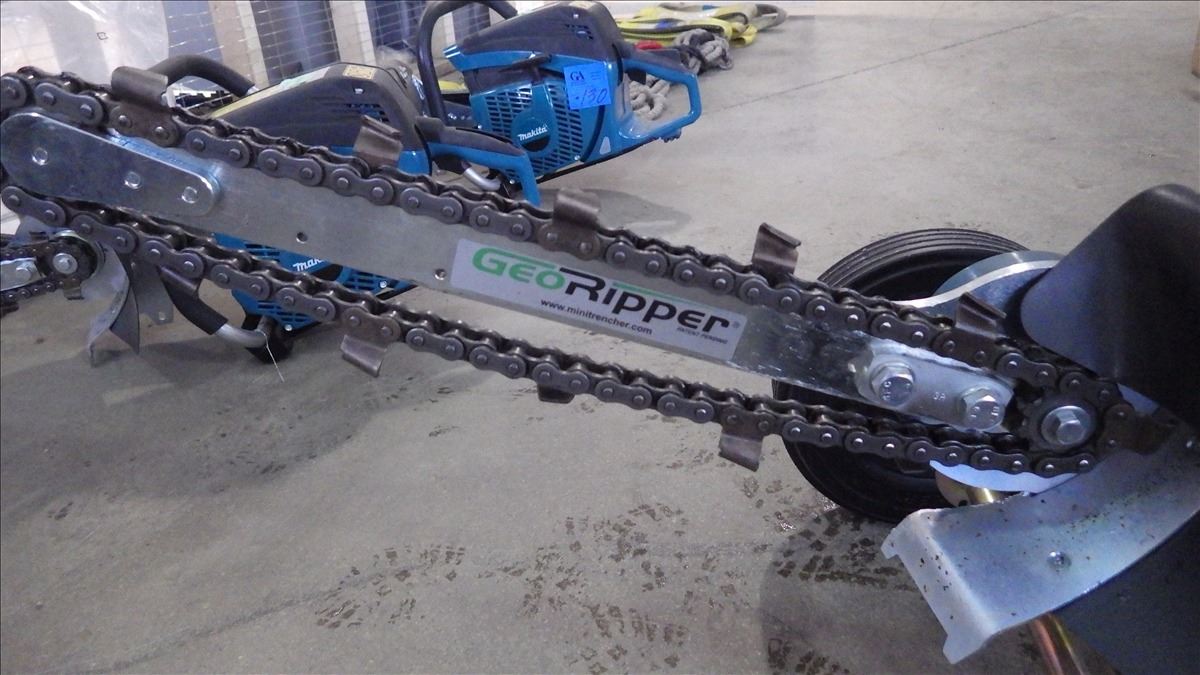 MAKITA MM4 EK7651H GEO RIPPER WITH CART AND CUT OFF SAW CONVERSION KIT ...