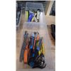 Image 1 : 2 BINS OF SPLICING AND CONNECTOR TOOLS AS PICTURED
