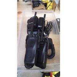 2 KENWOOD RADIOS W/CHARGERS
