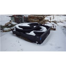 BOX LINER WITH ROLL OF WEEPING TILE