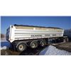 Image 4 : 2008 LOAD LINE TRI AXLE DUMP TRAILER WITH PLASTIC LINER, ROLL TOP TARP, 99,200 GVWR, VIN 209ED352581