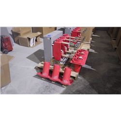 SQUARE "D" UNUSED MEDIUM VOLTAGE CIRCUIT BREAKER 4.76 KV COMPLETE WITH COUPLERS