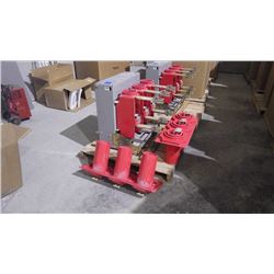 SQUARE "D" UNUSED MEDIUM VOLTAGE CIRCUIT BREAKER 4.76 KV COMPLETE WITH COUPLERS