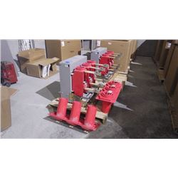 SQUARE "D" UNUSED MEDIUM VOLTAGE CIRCUIT BREAKER 4.76 KV COMPLETE WITH COUPLERS