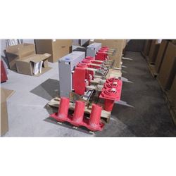 SQUARE "D" UNUSED MEDIUM VOLTAGE CIRCUIT BREAKER 4.76 KV COMPLETE WITH COUPLERS