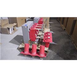 SQUARE "D" UNUSED MEDIUM VOLTAGE CIRCUIT BREAKER 4.76 KV COMPLETE WITH COUPLERS