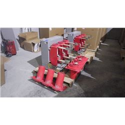 SQUARE "D" UNUSED MEDIUM VOLTAGE CIRCUIT BREAKER 4.76 KV COMPLETE WITH COUPLERS