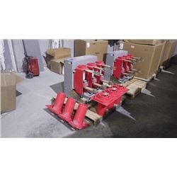 SQUARE "D" UNUSED MEDIUM VOLTAGE CIRCUIT BREAKER 4.76 KV COMPLETE WITH COUPLERS