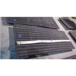 2 - 4 X 10 SHEETS UNUSED PRECISION GRATE FIBERGLASSS DRAINAGE GRATE (IDEAL FOR SHOP INSTALLATION)
