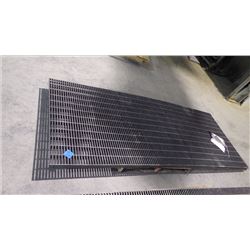 2 - 4 X 10 SHEETS UNUSED PRECISION GRATE FIBERGLASSS DRAINAGE GRATE (IDEAL FOR SHOP INSTALLATION)