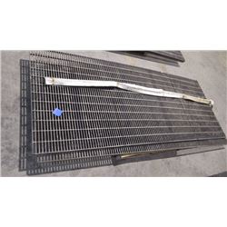 2 - 4 X 10 SHEETS UNUSED PRECISION GRATE FIBERGLASSS DRAINAGE GRATE (IDEAL FOR SHOP INSTALLATION)