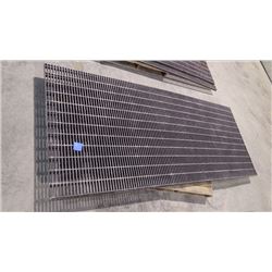 2 - 4 X 10 SHEETS UNUSED PRECISION GRATE FIBERGLASSS DRAINAGE GRATE (IDEAL FOR SHOP INSTALLATION)