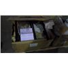 Image 3 : PALLET WITH MISC. SEALS ISOLATER, EPOXY COATING AND WINDOW GLASS