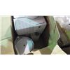 Image 8 : PALLET WITH MISC. SEALS ISOLATER, EPOXY COATING AND WINDOW GLASS