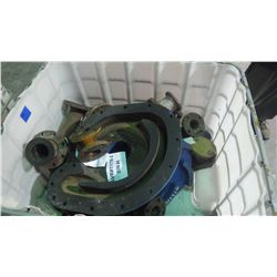 TUB OF PUMP HOUSING AND FLANGES