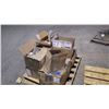 Image 1 : PALLET WITH COUPLERS / USED PUMP / MISC. PARTS / HUB AND MISC.