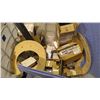 Image 2 : TUB WITH MISC. IMPELLARS / GASKETS / CONTROLS / HEATING ELEMENTS AND BUSHINGS / ETC.