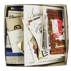 Collection of Imagineer Greeting Cards.