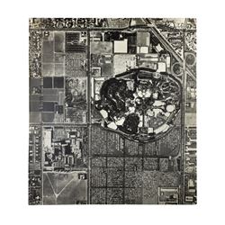 Large Disneyland Aerial Photo.