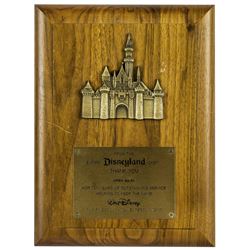 Disneyland 10-Year Service Award.