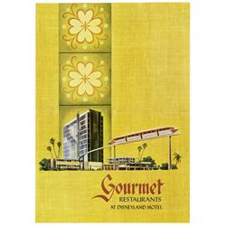 Disneyland Hotel "Gourmet Restaurants" Menu.