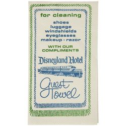 Disneyland Hotel Guest Towel.