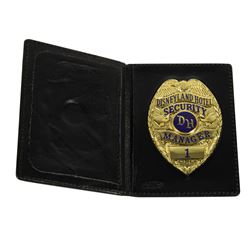 Disneyland Hotel "Security Manager" Badge.