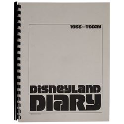 Disneyland Diary Park History Book.