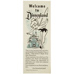 Welcome to Disneyland Gate Flyer.