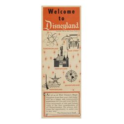 Welcome to Disneyland Gate Flyer.