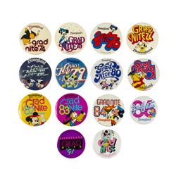 Collection of (14)  Grad Nite  Buttons.