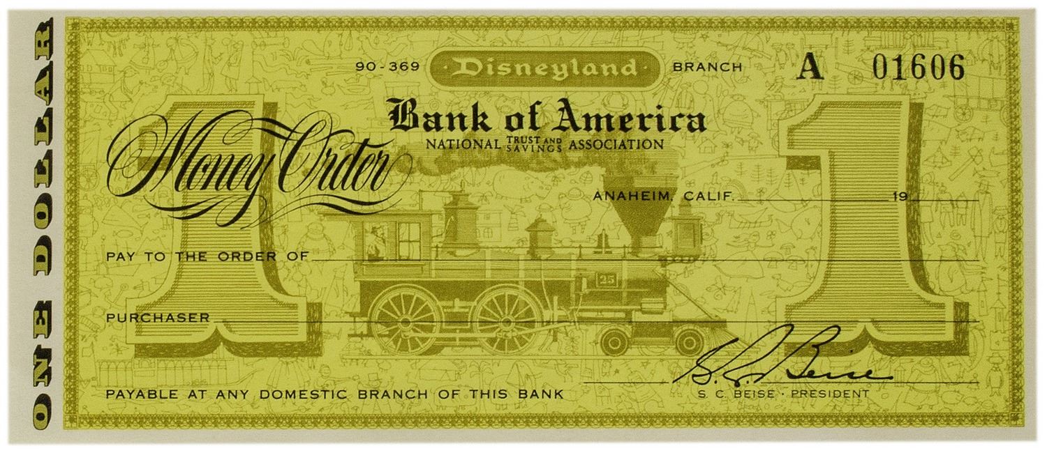 Bank Of America Money Order