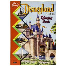 Disneyland Coloring Book Product Sample.