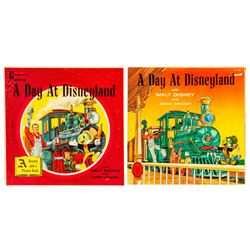 Pair of "A Day at Disneyland" Records.