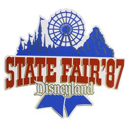 State Fair '87 Lamppost Sign.