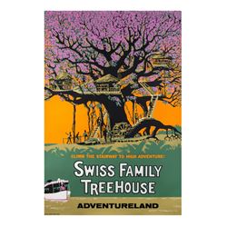 Swiss Family Treehouse Attraction Poster.