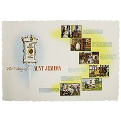 Aunt Jemima's Kitchen Placemat.